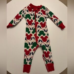 Hanna Andersson Red and Green Kids Pajama Set
